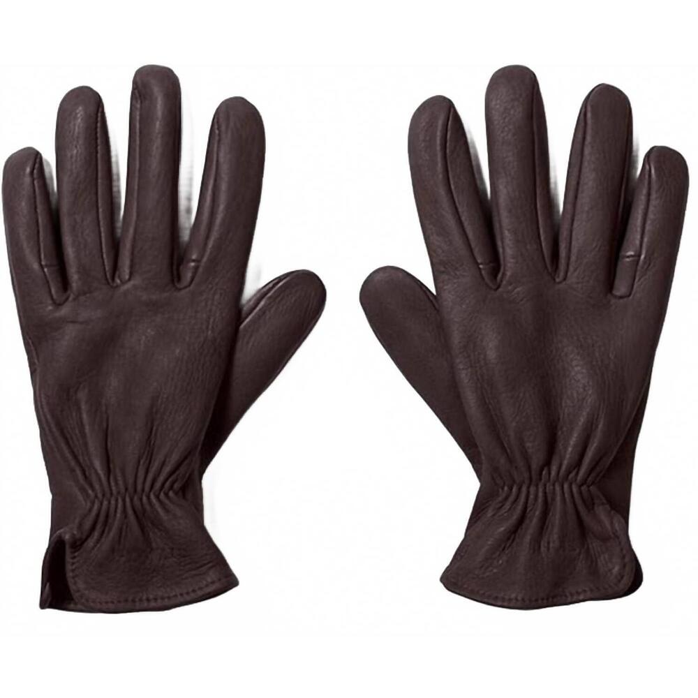 NEW FILSON unisex original deer gloves in brown